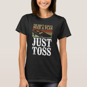 Cornhole-Team-Bohnen-Sack-Spieler-Champion Du bist T-Shirt