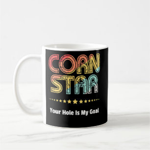 Cornhole Team Corn Star Dein Loch ist mein Ziel Kaffeetasse