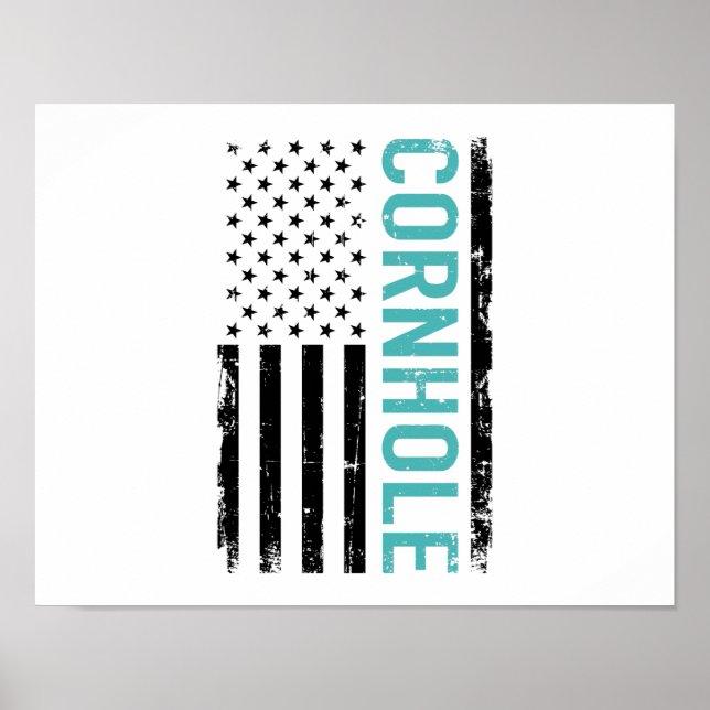 Cornhole USA Poster (Vorne)