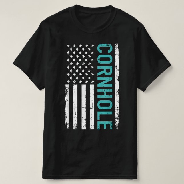 Cornhole USA T-Shirt (Design vorne)