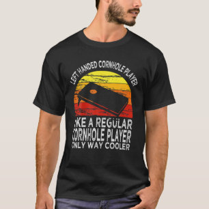 Cornhole Vintager Verlassen Cornhole Player T-Shirt