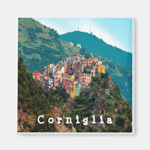 CORNIGLIA Italien - Cinque Terre - Magnet -