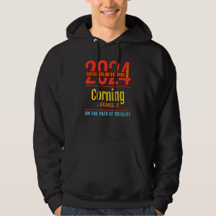Corning Arkansas AR Total Solar Eclipse 2024 4 Hoodie