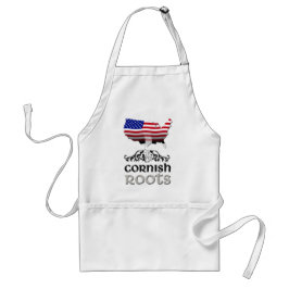 Cornish American Herkunft Roots Schürze
