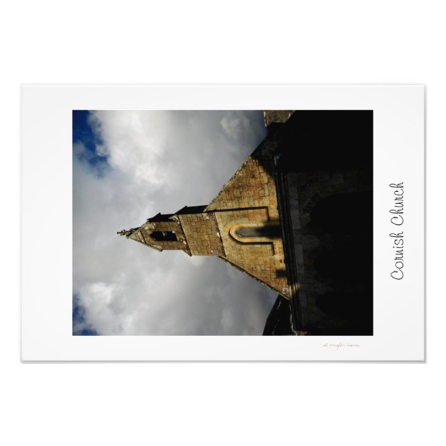 Cornish Church Fotodruck (Vorne)