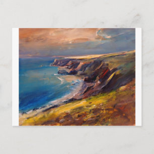 Cornish Coast near Newquay Postkarte