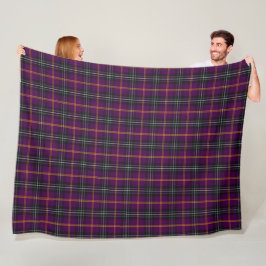 Cornish Family Tartan - Curnow Fleecedecke