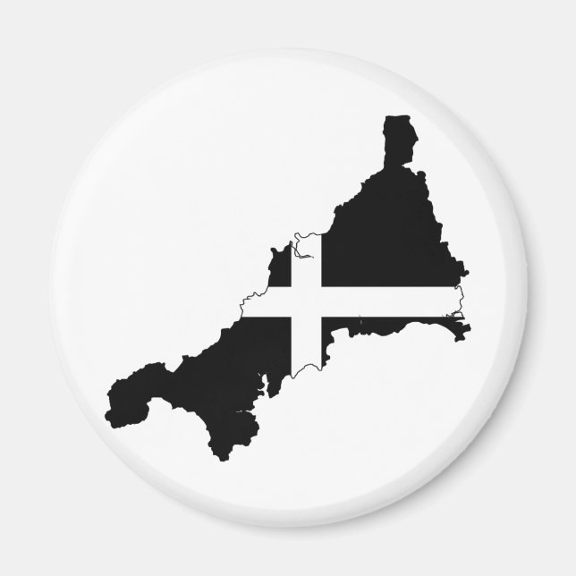 Cornish Flag Magnet (Vorne)
