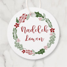 Cornish MerChristmas, Nadelek Lowen, Custom