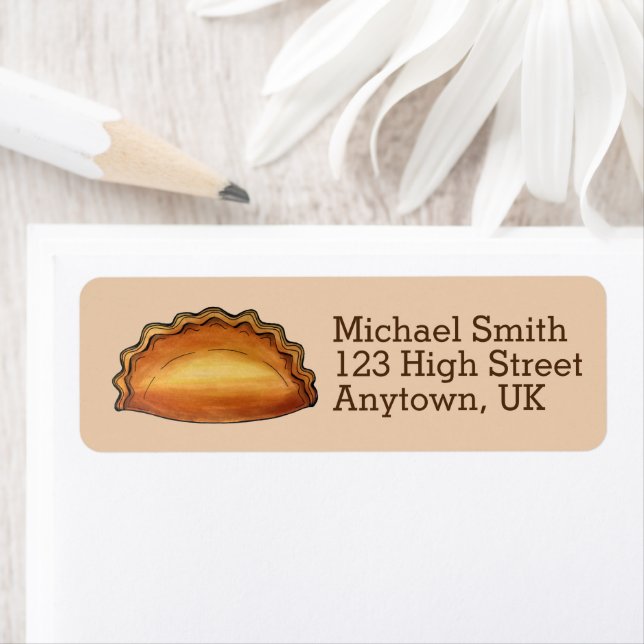 Cornish Pasty UK British Meat Pie Savory Pastry (Insitu)