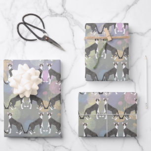 Cornish Rex Cats Wrapping Paper Sheets Geschenkpapier Set