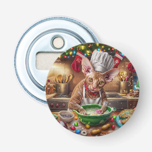 Cornish Rex Holiday Baking: Feierliche Weihnachten Flaschenöffner