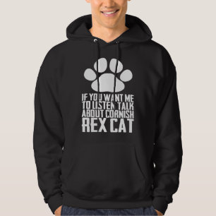 Cornish Rex Katze Cornish Rex Cornish Rex Kätzchen Hoodie