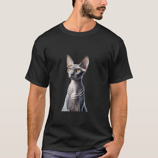 Cornish Rex Katzenrasse Tee - Einzigartige und ele (Vorderseite)