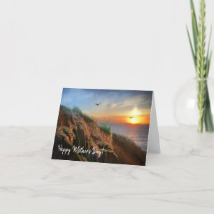 Cornish sunset Mother’s Day Card Dankeskarte
