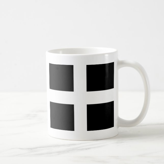 cornishslang Cornwall kernow Flagge Tasse (Rechts)