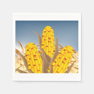 Cornpapier Napkins Serviette