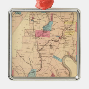 Cornplanter Gemeinde Silbernes Ornament