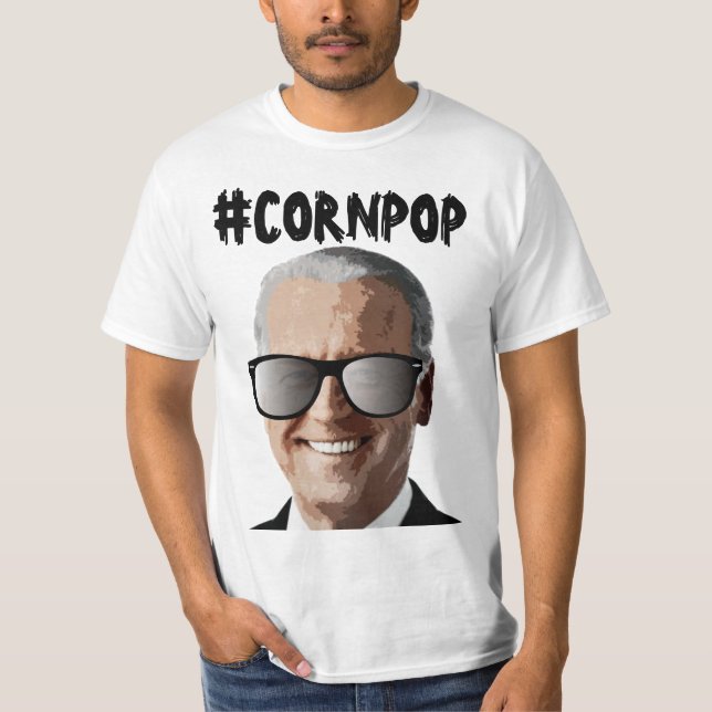 CORNPOP JOE BIDEN T - SHIRT (Vorderseite)