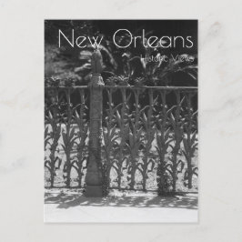 Cornstalk Wrotish Iron Fence Postkarte
