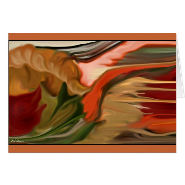 Cornucopia Abstrakt Art (Vorderseite (Horizontal))