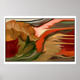 Cornucopia Abstrakt Art Poster