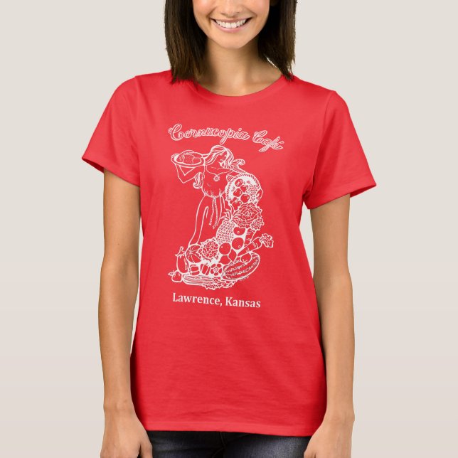 Cornucopia Cafe T-Shirt (Vorderseite)