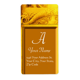 CORNUCOPIA MONOGRAM, hellgoldgelb