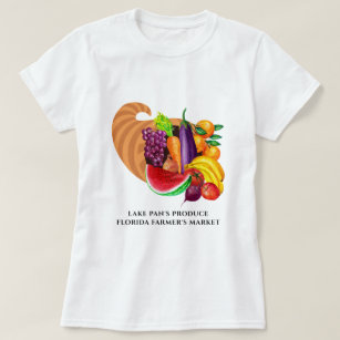 Cornucopia Obst und Gemüse produzieren Markt T-Shirt