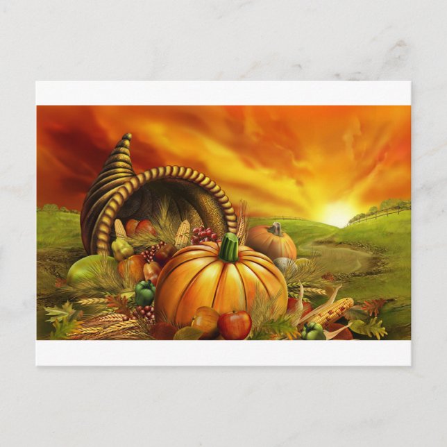 Cornucopia Postkarte (Vorderseite)