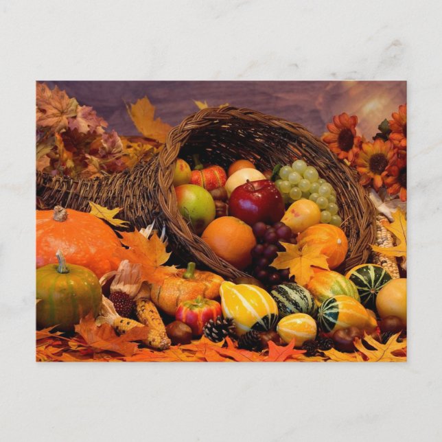 Cornucopia Postkarte (Vorderseite)