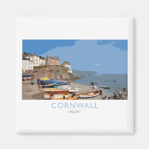 Cornwall-Bahn-Plakat Magnet