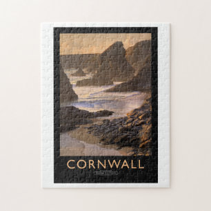 Cornwall-Bahn-Plakat Puzzle