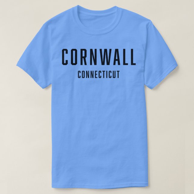 Cornwall Connecticut TShirt (Design vorne)