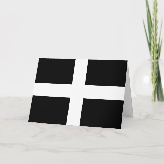 Cornwall (Cornwall) (Landkreis von England, Verein Karte (Vorderseite)