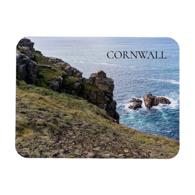 Cornwall England Foto Magnet (Horizontal)