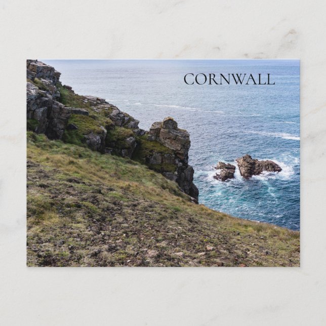 Cornwall England  Postkarte (Vorderseite)