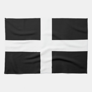 Cornwall-Flagge Küchentuch