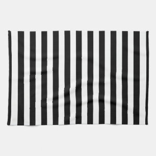 Cornwall-Flagge Streifen schwarz weiß Linie Muster Geschirrtuch