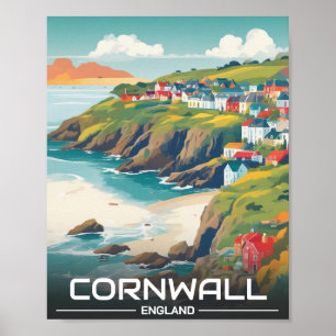 Cornwall Landkreis England Cornwall Küste Poster