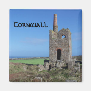Cornwall Mine Motor House Magnet