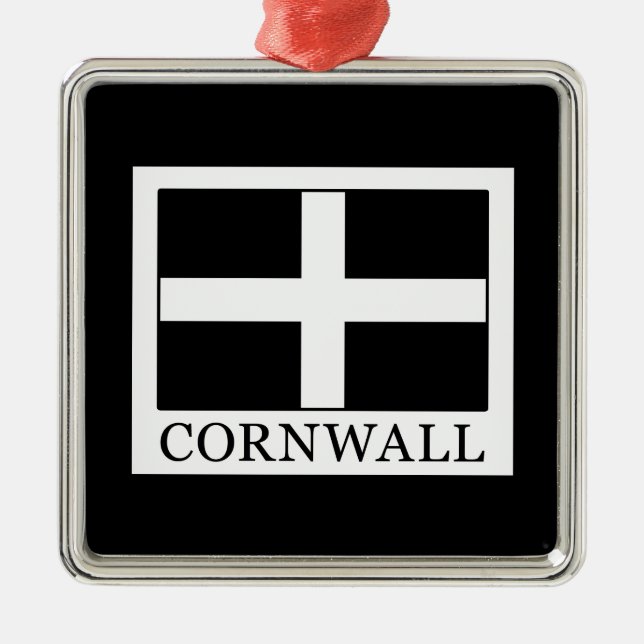 Cornwall Ornament Aus Metall (Vorne)