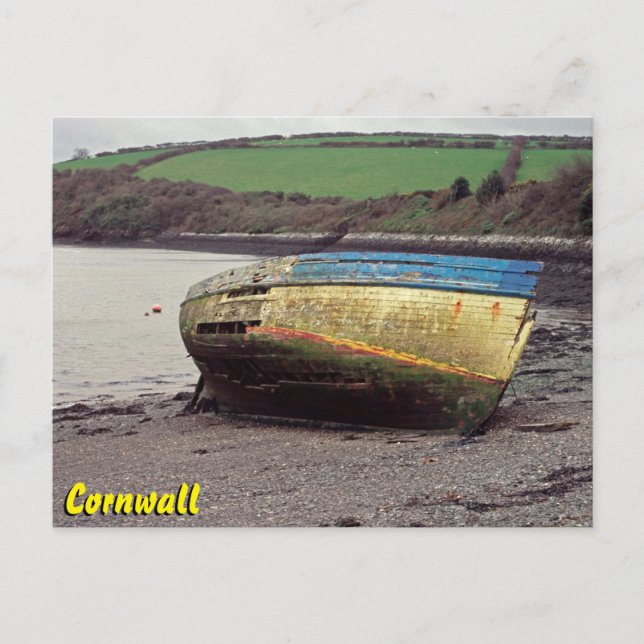 Cornwall Postkarte (Vorderseite)
