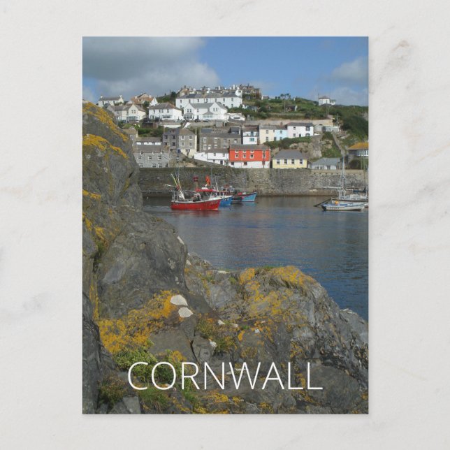 Cornwall Postkarte (Vorderseite)