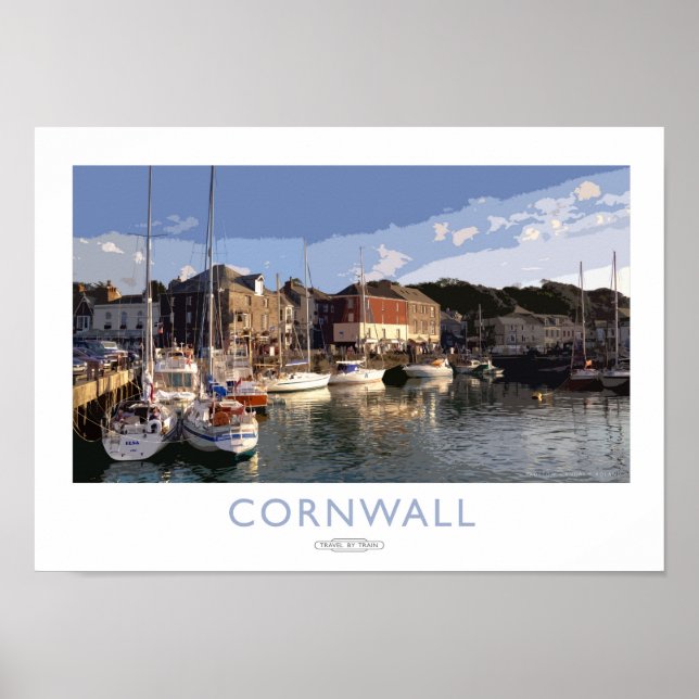 Cornwall Railposter Poster (Vorne)