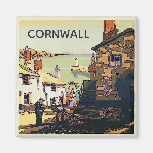 Cornwall, Vereinigtes Königreich Magnet (Vorne)