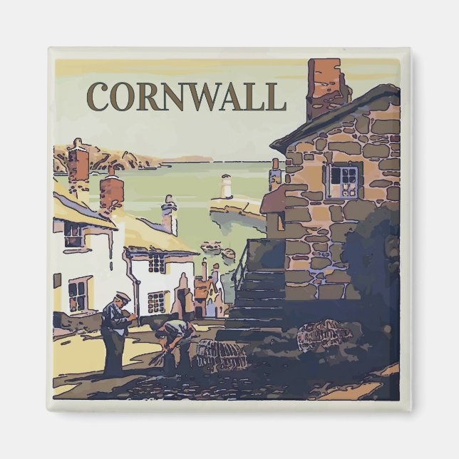 Cornwall, Vereinigtes Königreich Magnet (Vorne)