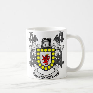 CORNWALL-Wappen Tasse