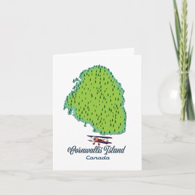 Cornwallis Island, Kanada Reiseplan (Vorderseite)