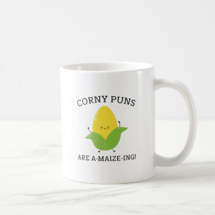 Corny Puns Kaffeetasse